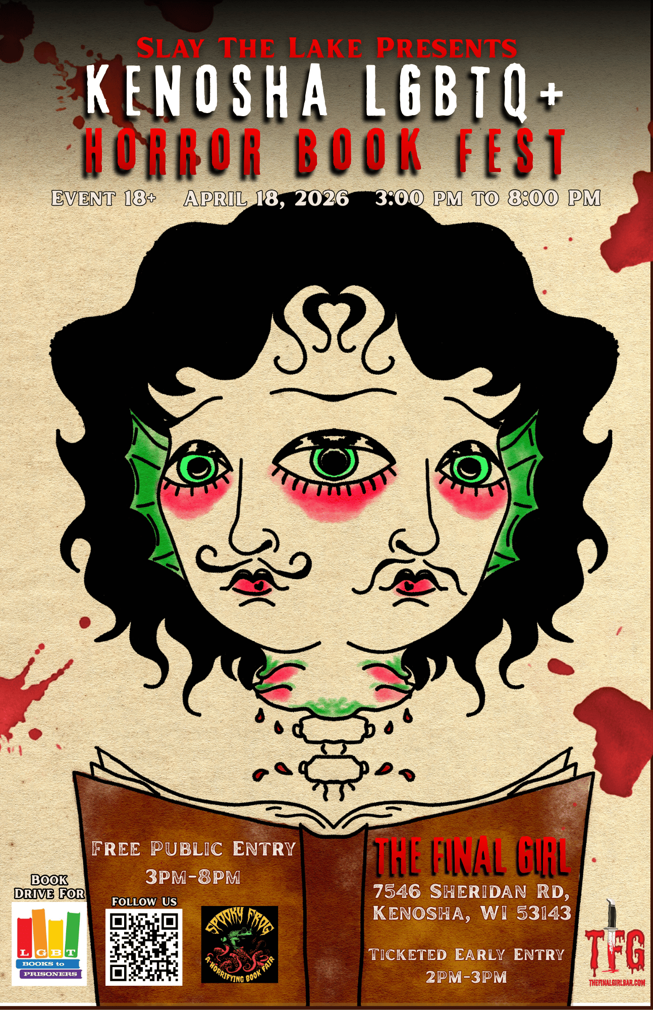 Slay the Lake Kenosha 2026 Attending Authors